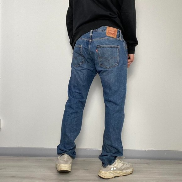 Levi’s Jeans Bottoms Blue 501 W34/L32 - Picture 3 of 4